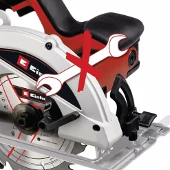 Einhell Scie circulaire TC-CS 1250 - Puissance 1 250 W - Lame de scie 165 x 16 mm