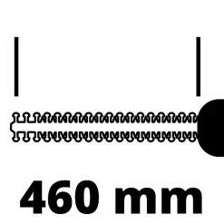 Einhell Taille-haies Télescopique électrique GC-HH 9046 - longueur jusqu'à 2,6 m + sangle