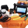 Elfcam - Soudeuse Fibre Optique S10, Cœur à Cœur, 4 Moteurs, Écran 5", Batterie 6400mAh, Kit SM/MM/DS/NZDS Inclus