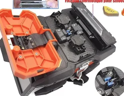 Elfcam - Soudeuse Fibre Optique S10, Cœur à Cœur, 4 Moteurs, Écran 5