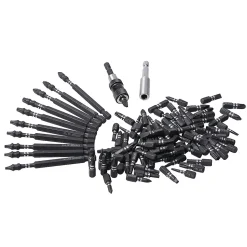Embout de vissage assortis Erbauer - 113 pièces
