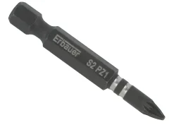 Embout de vissage torsion impact PZ1 50mm Erbauer - 3 pièces