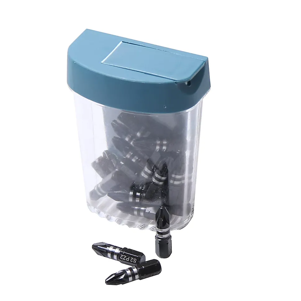 Embout de vissage torsion impact PZ2 25 mm Erbauer - 20 pièces