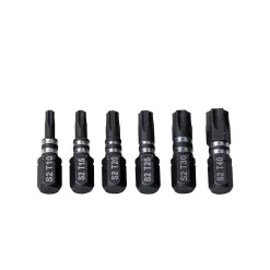 Embout de vissage Torx inviolable Erbauer - 6 pièces