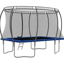 Ensemble de trampoline rectangulaire 335x244x90 cm 150 kg vidaXL