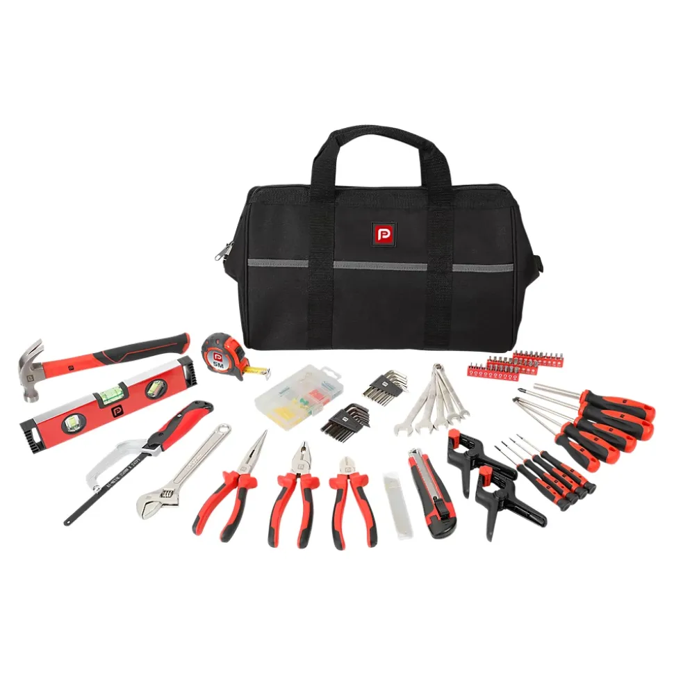 Ensemble d’outils 106 pièces avec sac à outils textile 41 cm – Performance Power