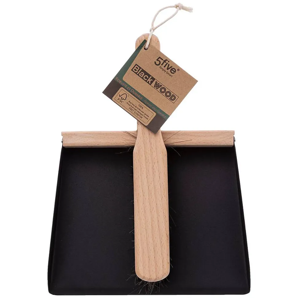 Ensemble pelle/balayette Noir BlackWood - 5Five