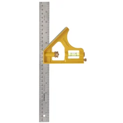 Equerre combinée Stanley Acier Jaune