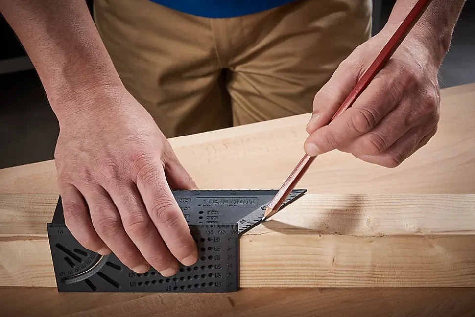 Equerre 3D Wolfcraft plastique 275mm x 66mm