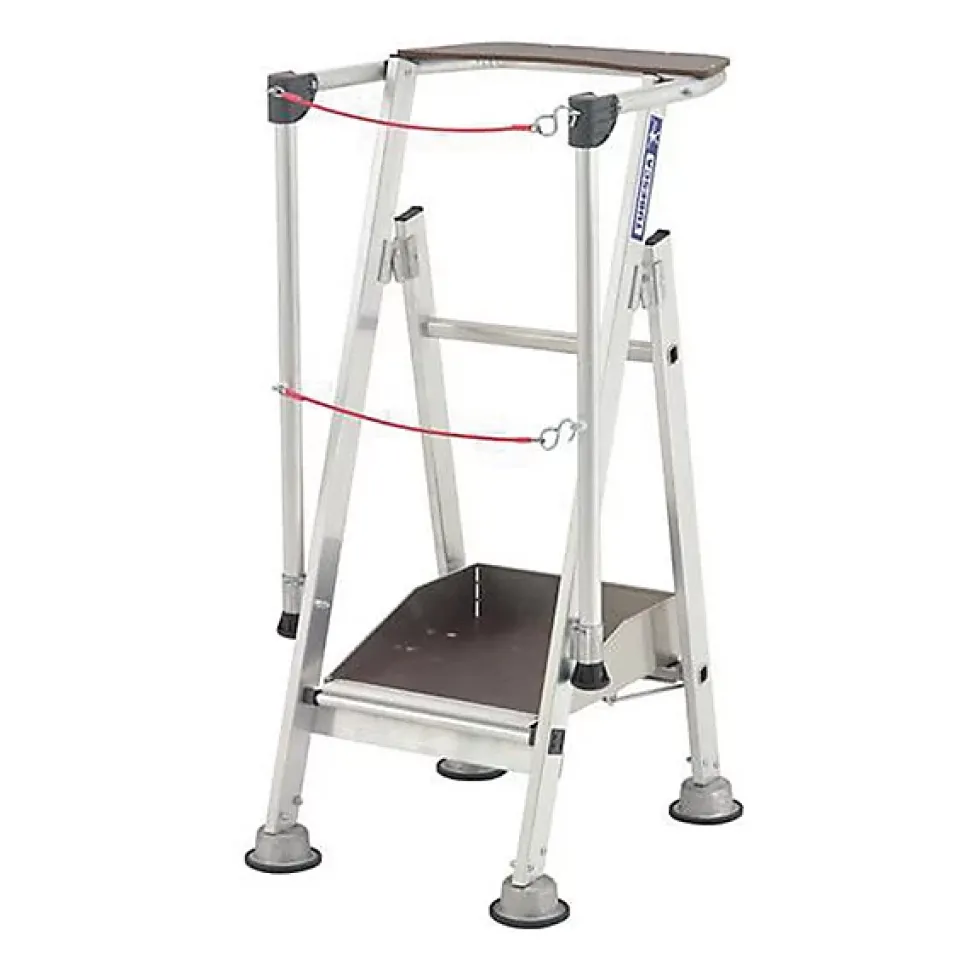 Escabeau 1 marche pour rayonnage - Hauteur de travail maximale 2.30m - 2273101
