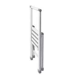 Escabeau pliant 1 marche - Blanc