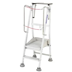 EscaEscabeau de rayonnagebeau 1 marche - Hauteur de travail maximale 2.30m - 2273101/ALU
