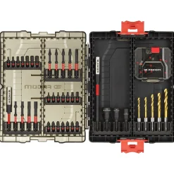 FACOM Coffret 50 pièces d'embouts impacts et accessoires 1/4" EN.1J50PB
