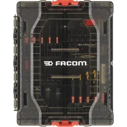 FACOM Coffret 50 pièces d'embouts impacts et accessoires 1/4" EN.1J50PB
