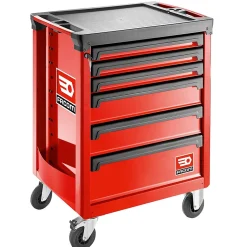 FACOM Servante d'atelier ROLL M3 6 Tiroirs Rouge - ROLL.6M3APF