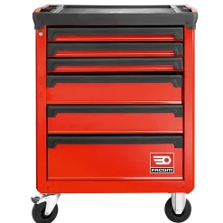 FACOM Servante d'atelier ROLL M3 6 Tiroirs Rouge - ROLL.6M3APF