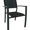 Fauteuil Cubic Proloisirs L. 56,3 cm gris graphite