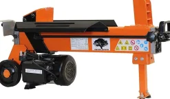 Fendeuse de bûches électrique puissante de 7 tonnes