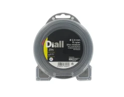 Fil de nylon titanium Diall Ø2,4mm 15m