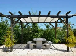 Filet d'ombrage - 80% d'ombre Vert foncé 2m x 10m