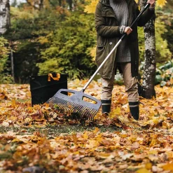Fiskars Balai à feuilles XXL Xact 63 cm