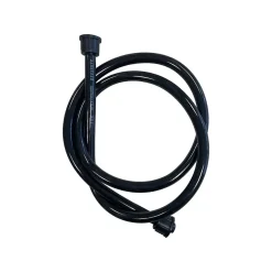Flexible de rechange 1.20m en PVC Tuyau noir avec embouts pour Pulvérisateurs jardin VITO