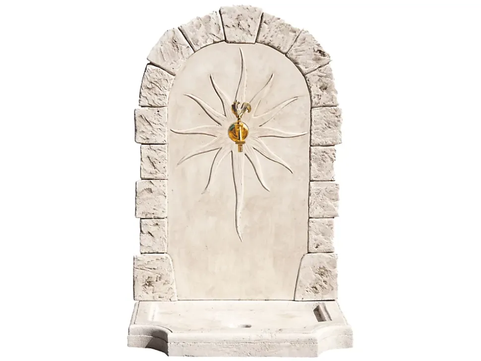 Fontaine de jardin Calypso en pierre reconstituée