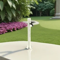 Fontaine De Jardin En Polyethylene Sined Fontana Acqua Bianca