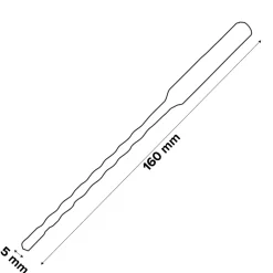 Foret béton (x1) - dimensions Ø.5 x L.160 mm - emmanchement SDS Plus - Erbauer