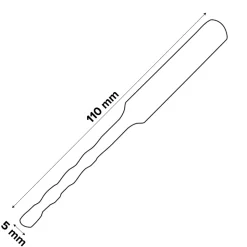 Foret béton (x1) - dimensions Ø.5 x L.110 mm - emmanchement SDS Plus - Universal