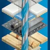 Foret multi matériaux (x1) - dimensions Ø.6 x L.100 mm - emmanchement Plat - Bosch