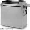 Forge Adour Chariot pour plancha inox - chpif751
