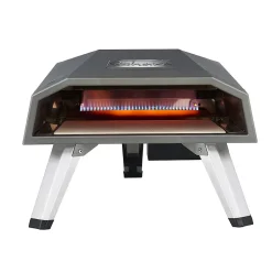 Four à pizza à gaz 4400W Diam 30cm + Pelle à pizza SAHARA