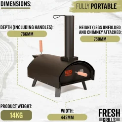 Four à pizza extérieur classique Fresh Grills
