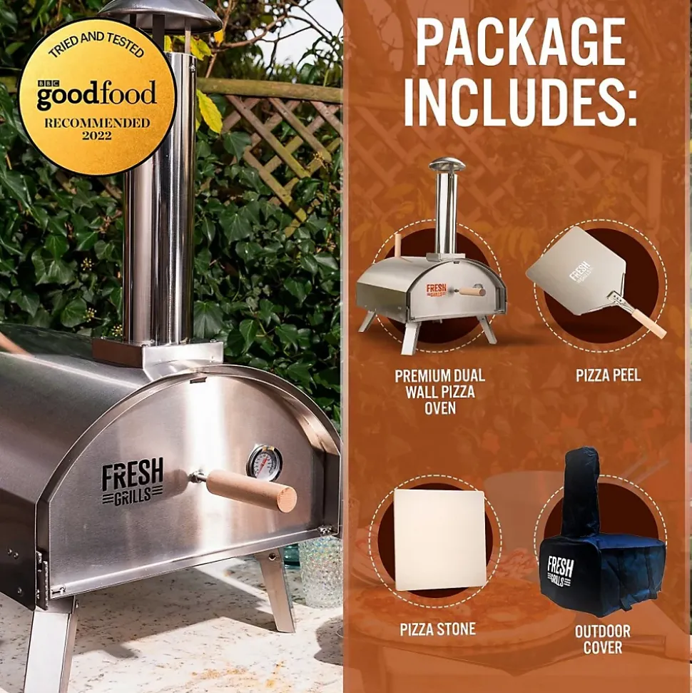 Four à pizza extérieur Fresh Grills Premium - Double paroi