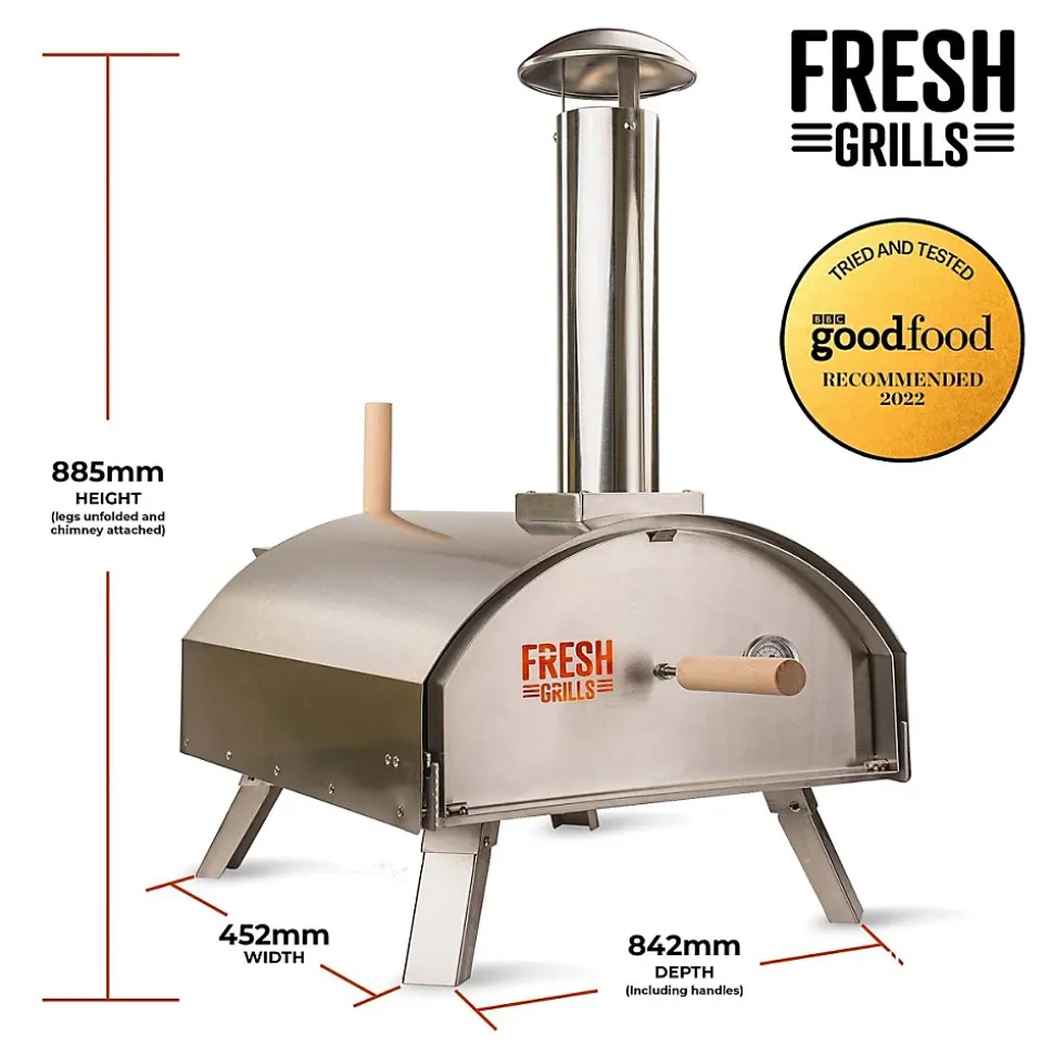 Four à pizza extérieur Fresh Grills Premium - Double paroi
