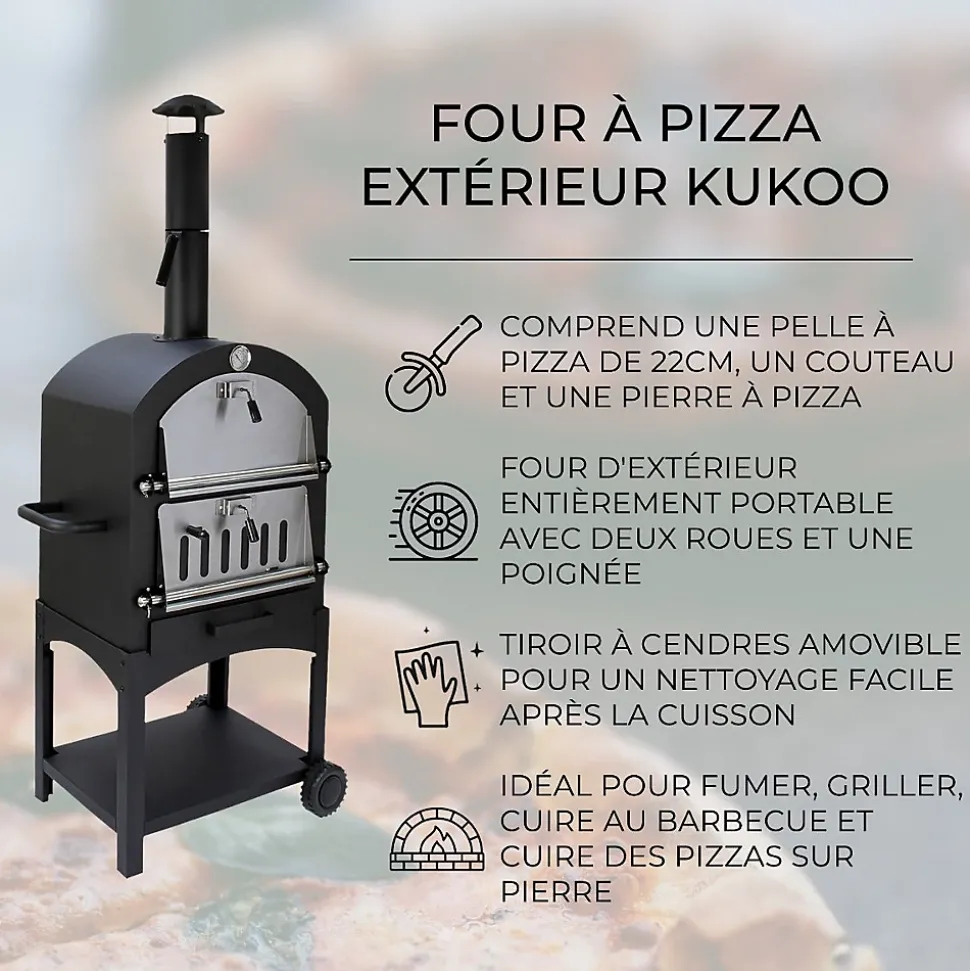 Four a Pizza d Exterieur avec Pelle