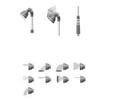 Fusil d'arrosage multijets Soft Touch