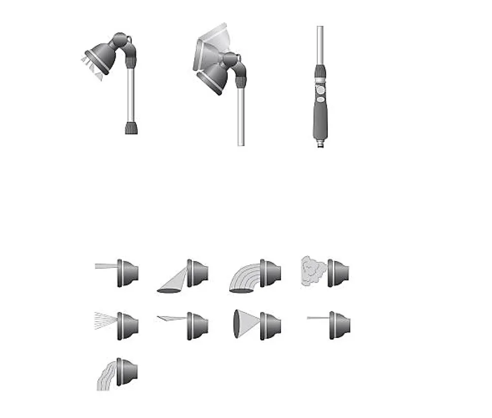 Fusil d'arrosage multijets Soft Touch