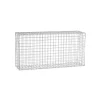 Gabion acier galvanisé L120 x H60 x Pr.30 cm tirants et crampons inclus