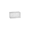 Gabion acier galvanisé L60 x H30 x Pr.30 cm tirants et crampons inclus