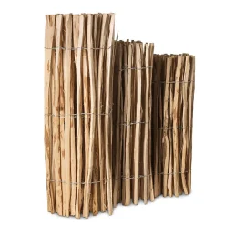 Ganivelle clôture en bois L 5m x H 1m00 - Espacement des piquets 3 à 5 cm