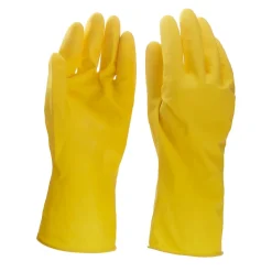 Gant de ménage en latex Taille S jaune
