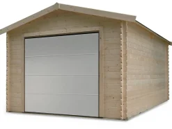 Garage bois "Traditional" 18.19 m² 3.58 x 5.08 x 2.82 m 28 mm