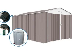 Garage métal "Nevada" 18,56m² avec panneaux solaires