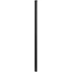 Glissière vendue par 2 en aluminium anthracite pour départ mural Neva Klikstrom, hauteur unitaire 95cm