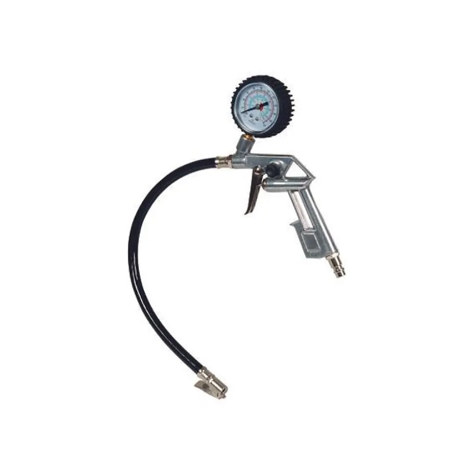 Gonfleur de pneus Einhell 4137000 8 bar avec manomètre et soupape de décharge