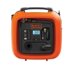 Gonfleur-compresseur filaire - 11 bars 160 PSI BLACK+DECKER ASI400-XJ