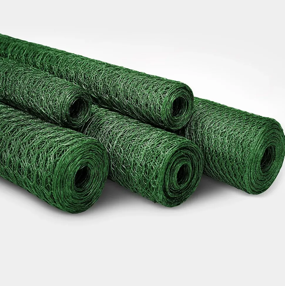 Grillage Triple Torsion, Vert, Maille hexagonale 25 mm, 100 cm x 25 m