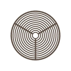 Grille trépied de cuisson en acier pour brasero Oyat